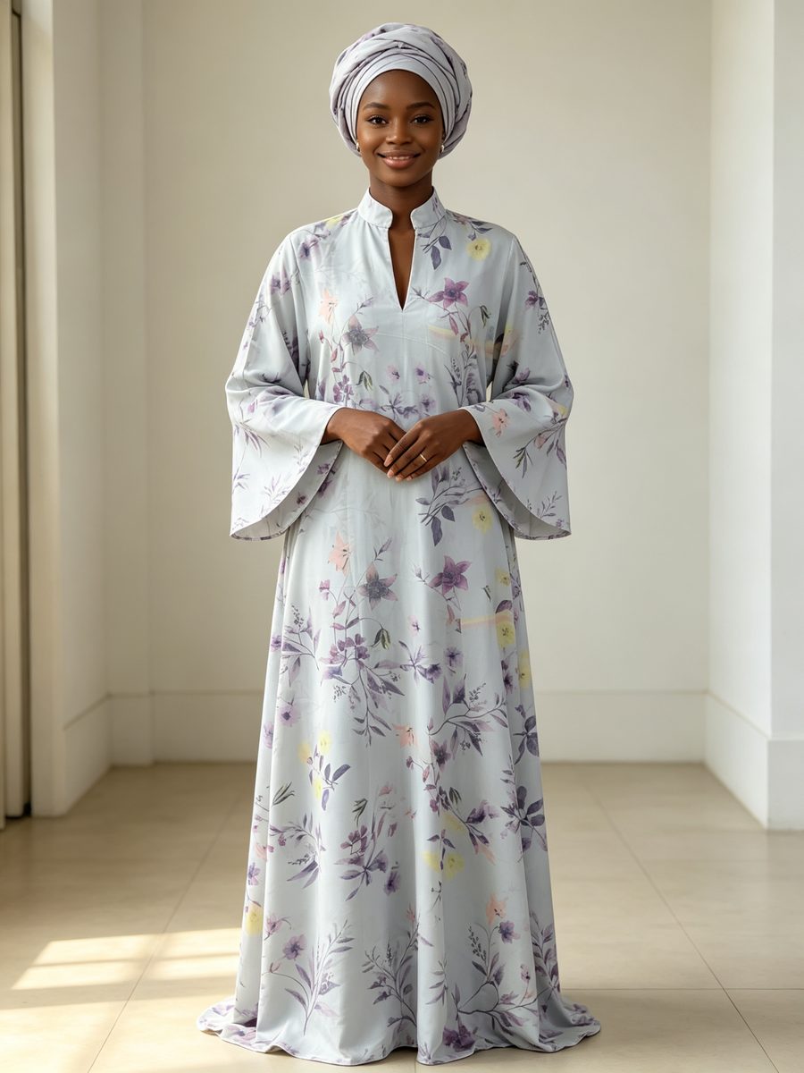 FZ-CP-100 · Lavender Grey Floral