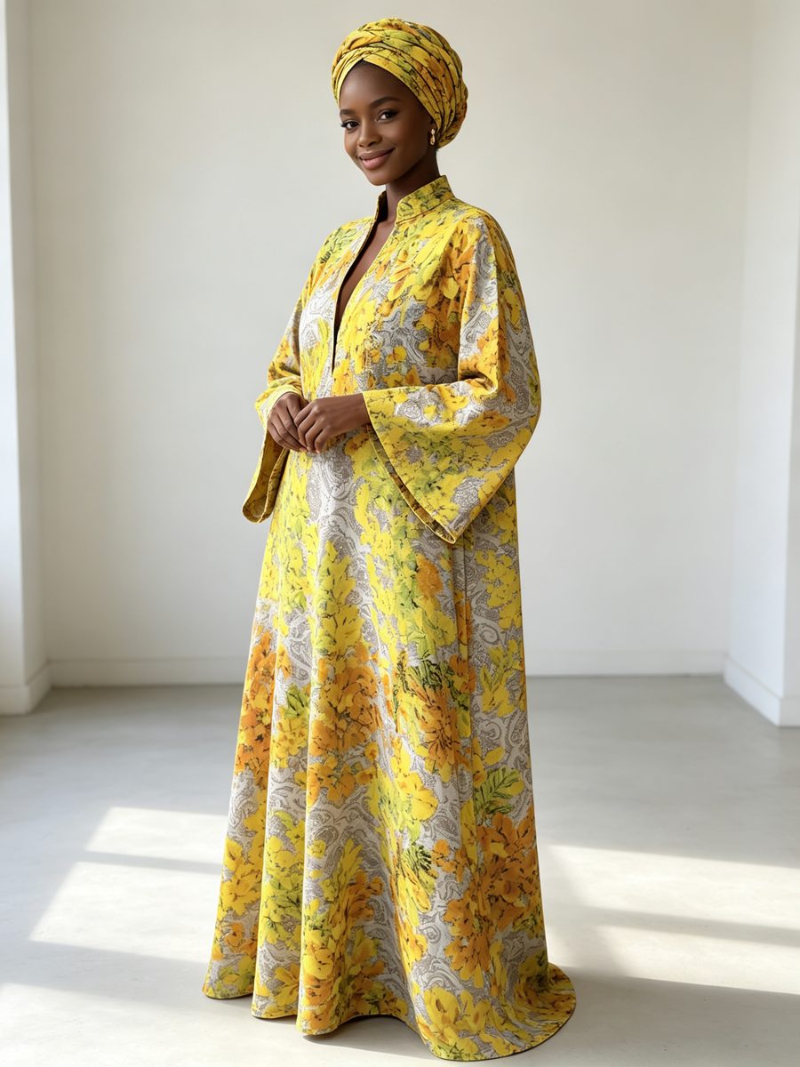 FZ-CP-123 · Yellow Floral