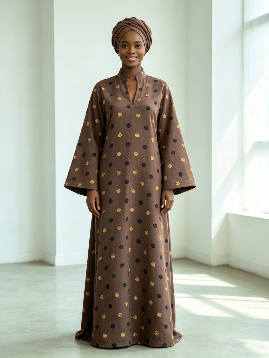 FZ-CP-137 · Brown Gold Dot