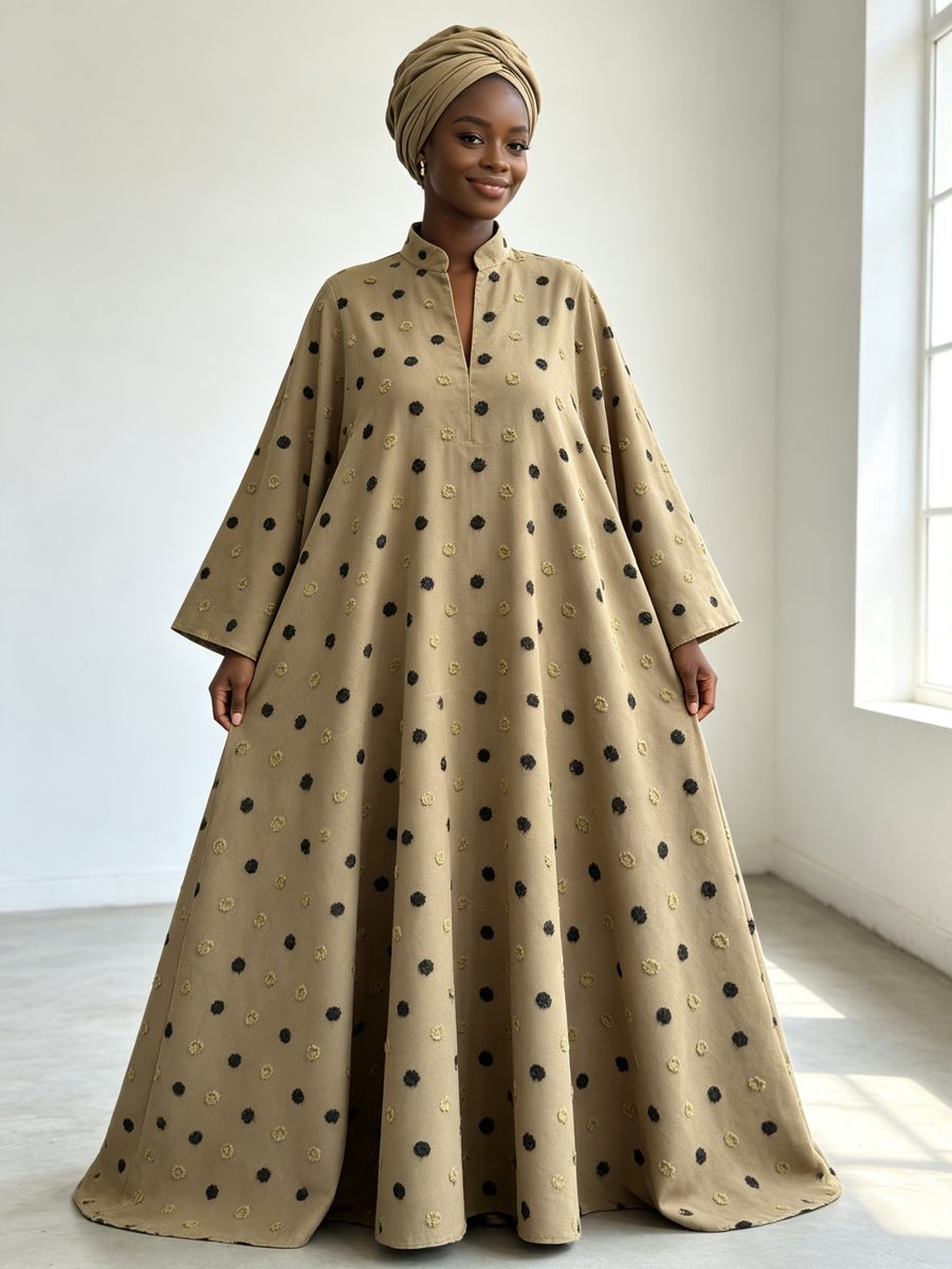 FZ-CP-139 · Cream Black Dot