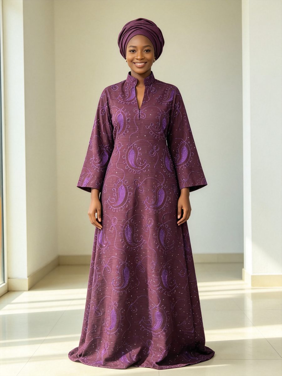 FZ-CP-157 · Purple Paisley