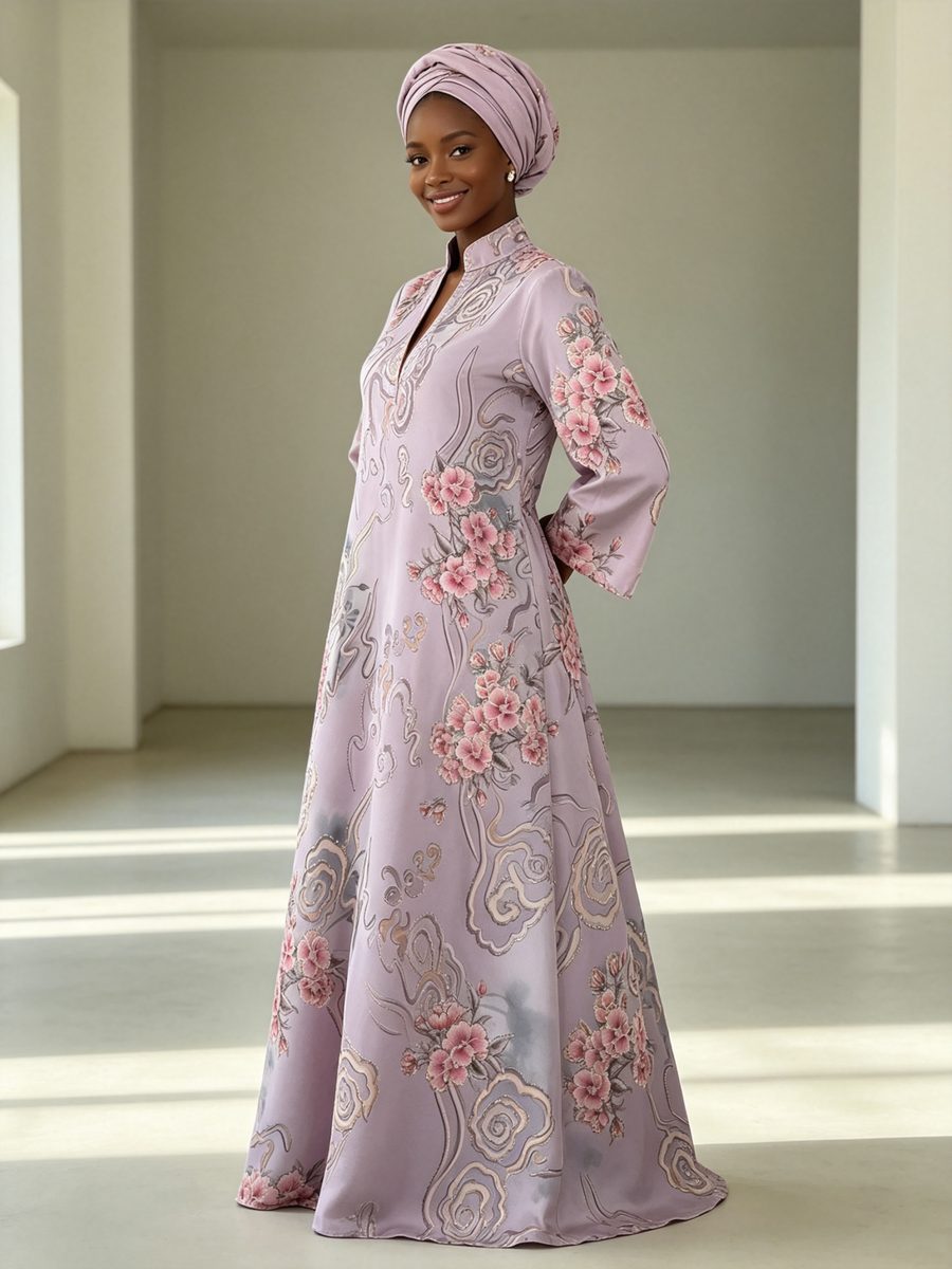 FZ-CP-185 · Grey Pink Floral 2