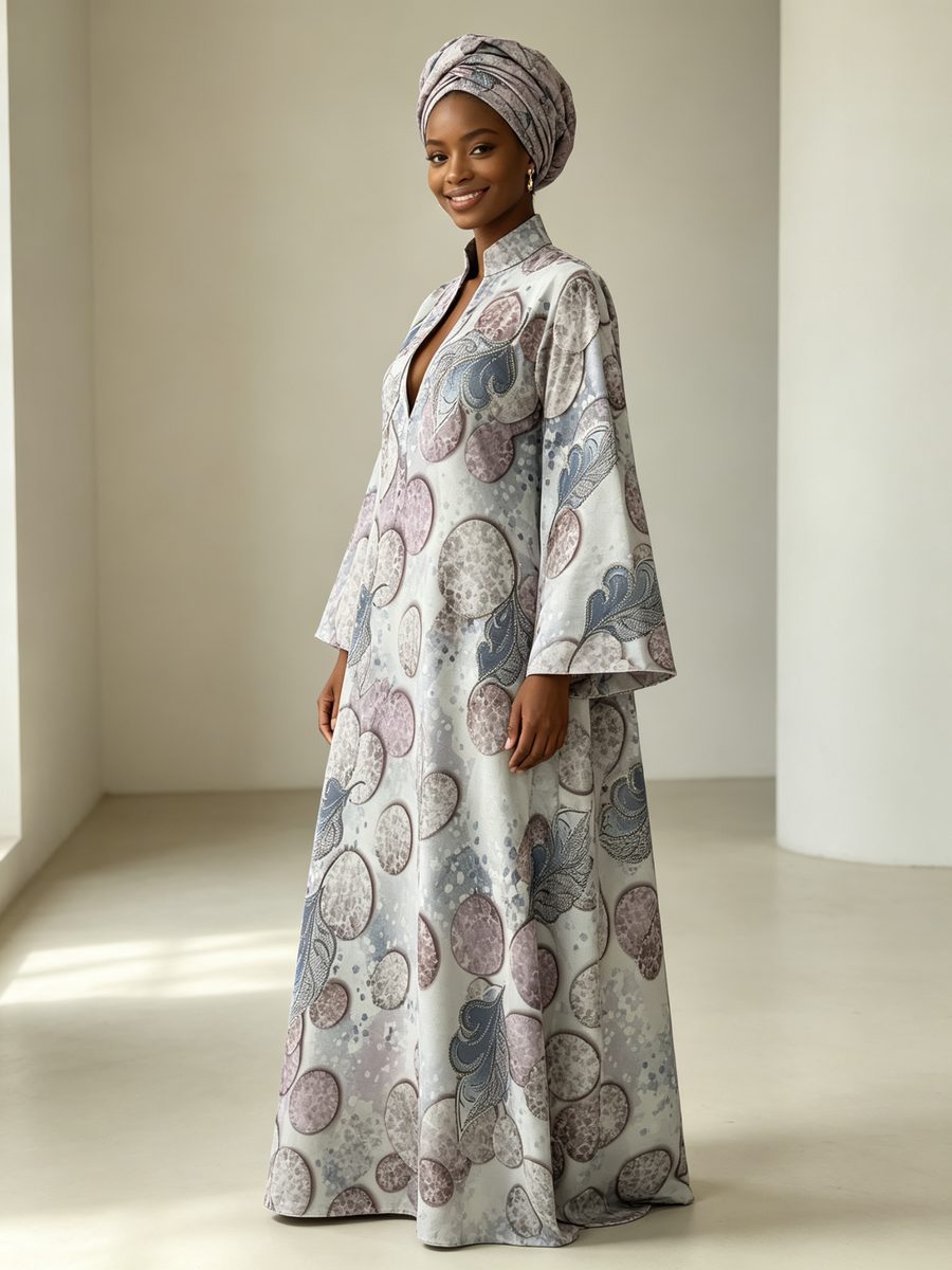FZ-CP-193 · Navy Green Floral