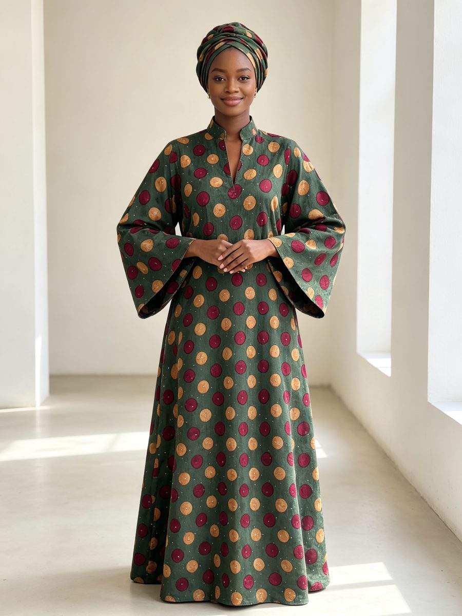 FZ-CP-201 · Grey Green Floral