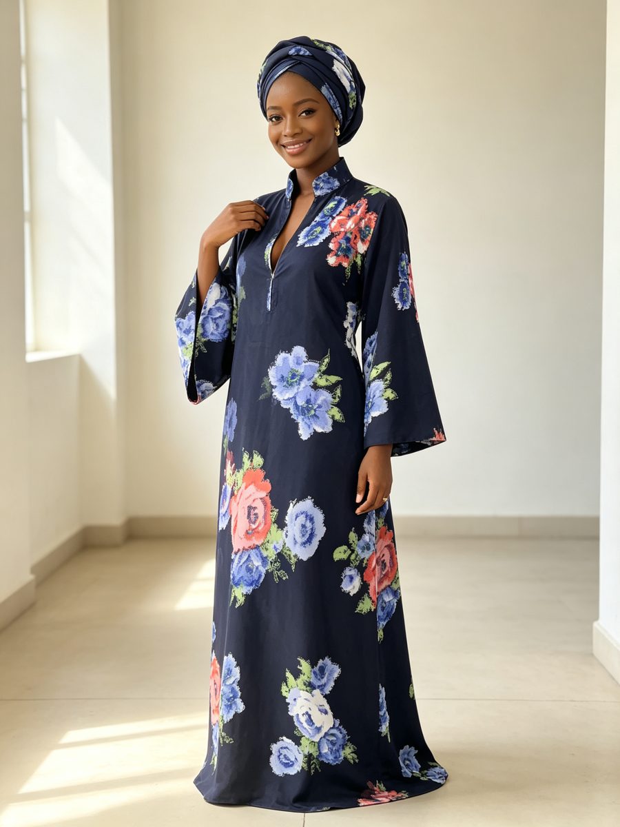 FZ-CP-099 · Navy Big Bloom